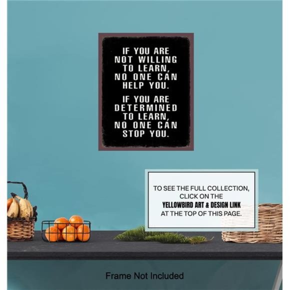 Motivational Wall Art - Office Wall Art & Decor Motivational poster - Picture 2 of 8